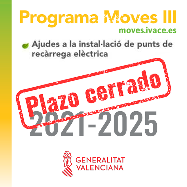 MOVES III – Infraestructuras Comunitat Valenciana 2021